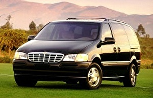 Размер колёс на Chevrolet Venture 2000 Подбор шин на Chevrolet Venture 2000
