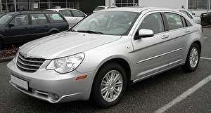 Размер колёс на Chrysler Sebring 2009 Подбор шин на Chrysler Sebring 2009