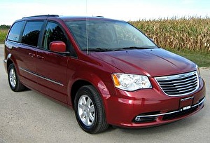 Размер колёс на Chrysler Town & Country 2012 Подбор шин на Chrysler Town & Country 2012
