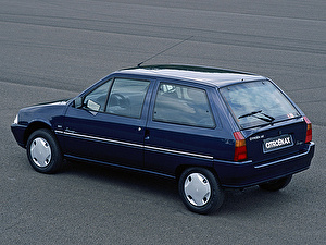Размер колёс на Citroen Ax 1991 Подбор шин на Citroen Ax 1991