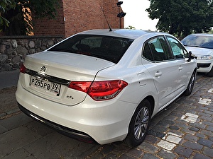 Размер колёс на Citroen C4 Sedan 2016 Подбор шин на Citroen C4 Sedan 2016