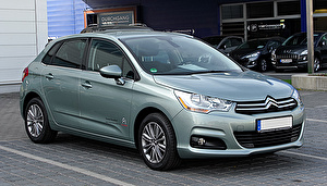 Размер колёс на Citroen C4 2014 Подбор шин на Citroen C4 2014