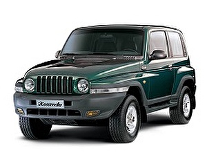 Размер колёс на Daewoo Korando 2001 Подбор шин на Daewoo Korando 2001