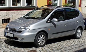 Автомобильге шина және дисктерді таңдау Daewoo Rezzo. Шины на Daewoo