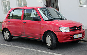Размер колёс на Daihatsu Cuore 1999 Подбор шин на Daihatsu Cuore 1999