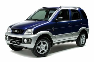 Размер колёс на Daihatsu Dario Terios 2005 Подбор шин на Daihatsu Dario Terios 2005