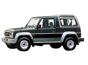 Размер колёс на Daihatsu Feroza 1990 Подбор шин на Daihatsu Feroza 1990