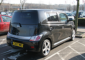 Размер колёс на Daihatsu Materia 2008 Подбор шин на Daihatsu Materia 2008