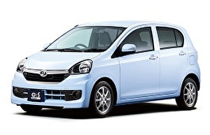 Размер колёс на Daihatsu Mira e:S 2015 Подбор шин на Daihatsu Mira e:S 2015