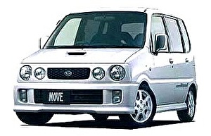 Размер колёс на Daihatsu Move Custom 2000 Подбор шин на Daihatsu Move Custom 2000