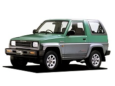 Размер колёс на Daihatsu Rocky 1992 Подбор шин на Daihatsu Rocky 1992