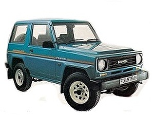 Размер колёс на Daihatsu Rugger 1984 Подбор шин на Daihatsu Rugger 1984