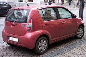 Размер колёс на Daihatsu Sirion 2005 Подбор шин на Daihatsu Sirion 2005