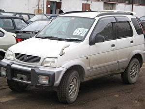 Размер колёс на Daihatsu Terios 1999 Подбор шин на Daihatsu Terios 1999