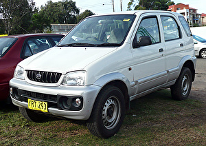 Размер колёс на Daihatsu Terios 2004 Подбор шин на Daihatsu Terios 2004