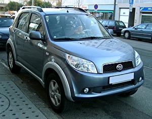 Размер колёс на Daihatsu Terios 2008 Подбор шин на Daihatsu Terios 2008