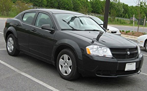 Размер колёс на Dodge Avenger 2007 Подбор шин на Dodge Avenger 2007
