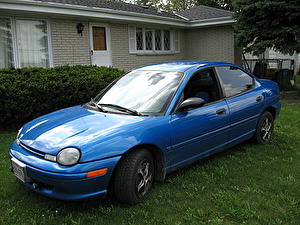 Размер колёс на Dodge Neon 1999 Подбор шин на Dodge Neon 1999