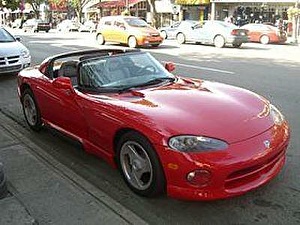 Размер колёс на Dodge Viper 1998 Подбор шин на Dodge Viper 1998