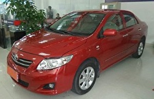 Размер колёс на FAW Toyota Corolla 2009 Подбор шин на FAW Toyota Corolla 2009