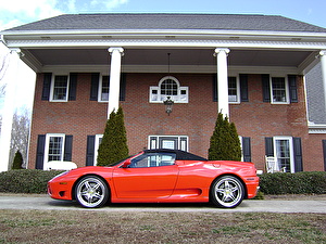 Размер колёс на Ferrari 360 Spider 2000 Подбор шин на Ferrari 360 Spider 2000