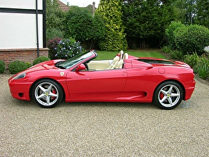 Размер колёс на Ferrari 360 Spider 2004 Подбор шин на Ferrari 360 Spider 2004