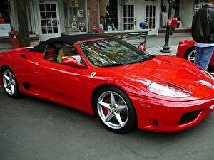 Автомобильге шина және дисктерді таңдау Ferrari 360 Spider. Шины на Ferrari