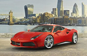 Размер колёс на Ferrari 488 GTB 2016 Подбор шин на Ferrari 488 GTB 2016