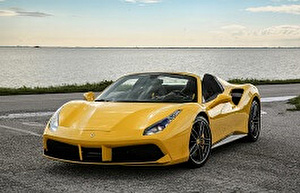 Размер колёс на Ferrari 488 Spider 2017 Подбор шин на Ferrari 488 Spider 2017