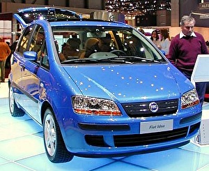 Размер колёс на Fiat Idea 2004 Подбор шин на Fiat Idea 2004