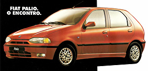 Размер колёс на Fiat Palio 1996 Подбор шин на Fiat Palio 1996