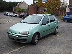 Размер колёс на Fiat Punto 2001 Подбор шин на Fiat Punto 2001