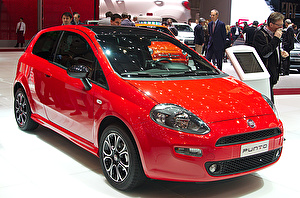 Размер колёс на Fiat Punto 2013 Подбор шин на Fiat Punto 2013