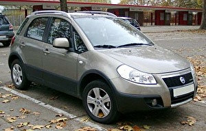 Размер колёс на Fiat Sedici 2007 Подбор шин на Fiat Sedici 2007