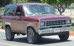 Размер колёс на Ford Bronco II 1987 Подбор шин на Ford Bronco II 1987