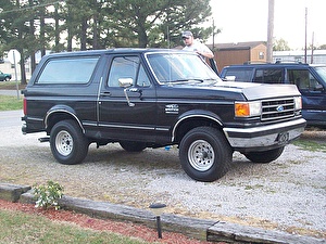 Размер колёс на Ford Bronco I 1991 Подбор шин на Ford Bronco I 1991