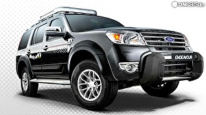 Подбор шин на Ford Endeavour 2013