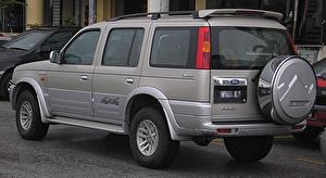 Размер колёс на Ford Everest 2007 Подбор шин на Ford Everest 2007