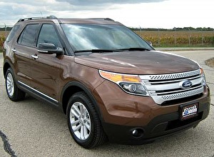 Размер колёс на Ford Explorer 2012 Подбор шин на Ford Explorer 2012