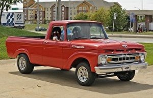 Размер колёс на Ford F-100 1962 Подбор шин на Ford F-100 1962