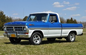 Размер колёс на Ford F-100 1972 Подбор шин на Ford F-100 1972