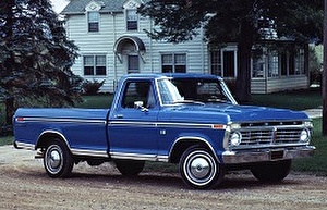 Размер колёс на Ford F-100 1973 Подбор шин на Ford F-100 1973