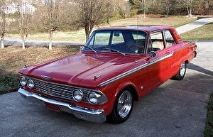Размер колёс на Ford Fairlane 1964 Подбор шин на Ford Fairlane 1964