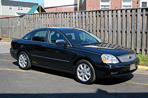 Размер колёс на Ford Five Hundred 2006 Подбор шин на Ford Five Hundred 2006