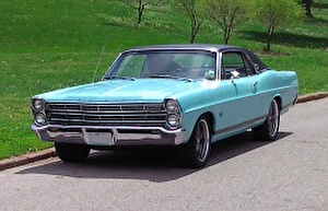 Размер колёс на Ford LTD 1966 Подбор шин на Ford LTD 1966