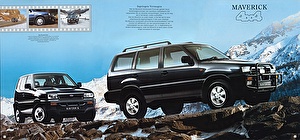Размер колёс на Ford Maverick 1995 Подбор шин на Ford Maverick 1995