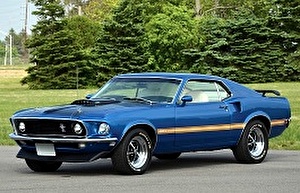 Размер колёс на Ford Mustang Mach 1 1969 Подбор шин на Ford Mustang Mach 1 1969