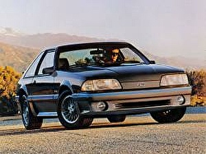 Размер колёс на Ford Mustang 1984 Подбор шин на Ford Mustang 1984