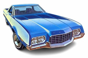Размер колёс на Ford Ranchero 1974 Подбор шин на Ford Ranchero 1974