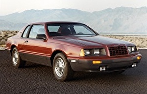 Размер колёс на Ford Thunderbird 1987 Подбор шин на Ford Thunderbird 1987